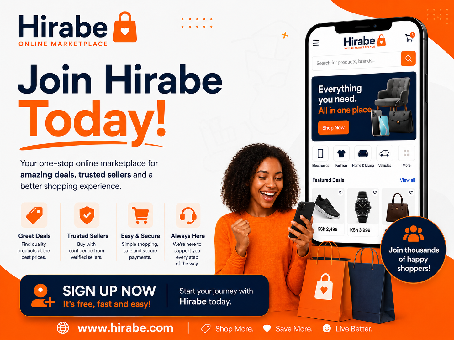 Buy and Sell on Hirabe